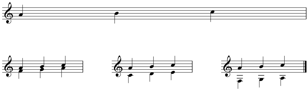 Coventry Carol - Harmonisation Step 6