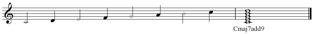 Major Scale