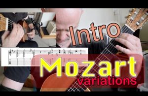Learn Mozart Variations by Fernando Sor (Op.9)