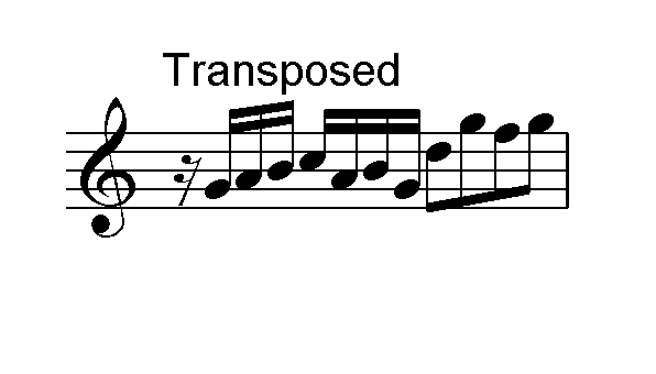 Transposed cell