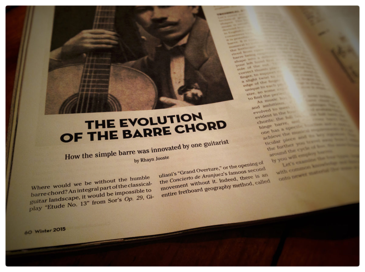 Classical Guitar Magazine a