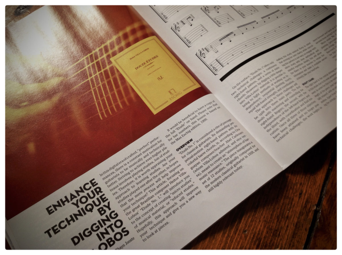 classical guitar magazine lesson 1