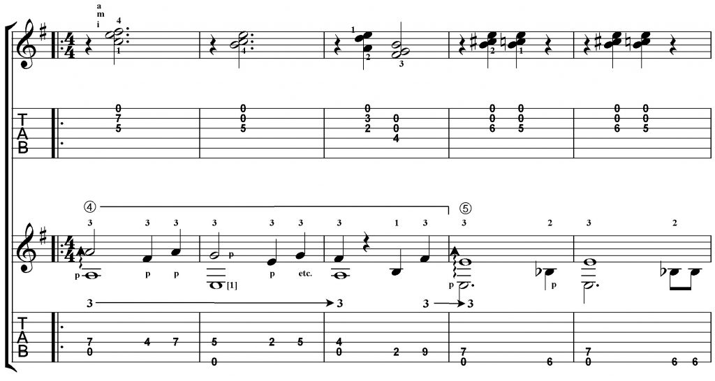 Classical guitar lesson Villa-Lobos etude no. 11