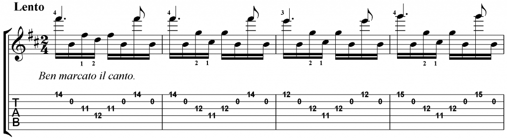 La catedral (the cathedral) lesson prelude in b minor by agustin barrios